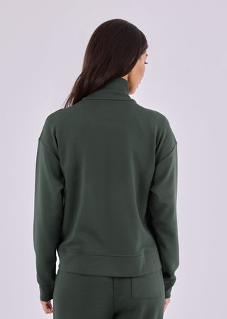 LC Funnel Neck Jackets Women's Funnel Neck Jacket Green Forest