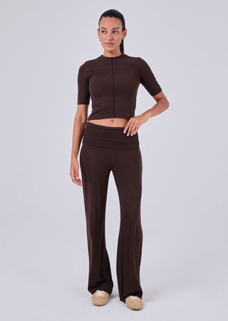 LC Half Sleeve Tee Women's Half Sleeve Tee Dark Cocoa