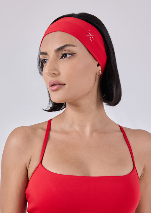 Women's Headband Vivid Red