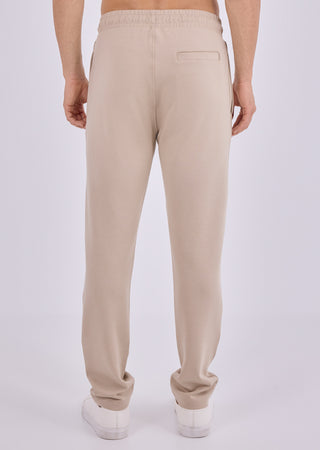 LC Home Men's All-Around Lounge Straight Leg Pants Beige