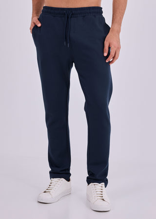 LC Home Men's All-Around Lounge Straight Leg Pants Dark Navy