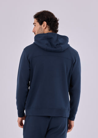 LC Hoodies Men's Zip Up Hoodie Dark Navy