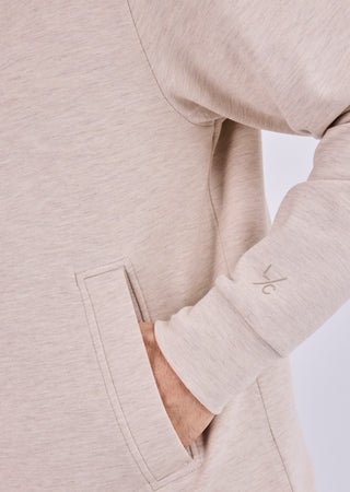 LC Hoodies Men's Zip Up Hoodie Oatmeal Heather