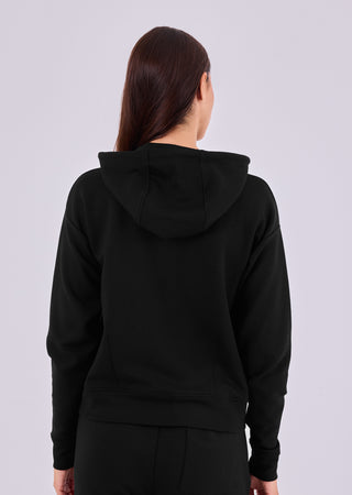 LC Hoodies Women's Zip Up Hoodie Black