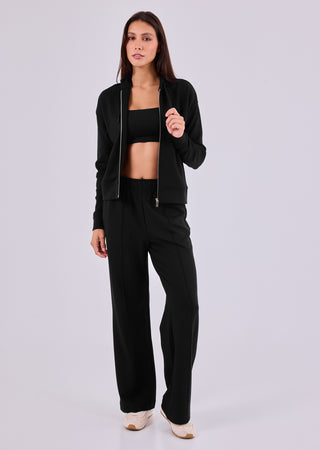 LC Hoodies Women's Zip Up Hoodie Black