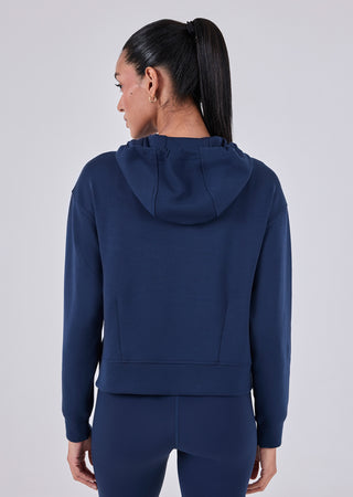 LC Hoody Women's Zip Up Hoodie Dark Navy