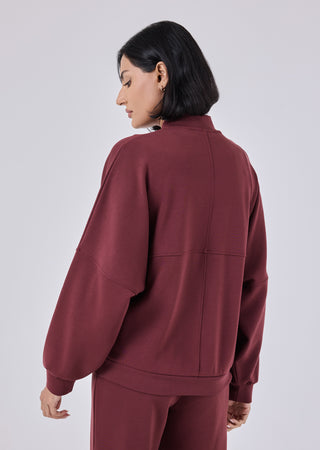 LC Jacket All-Around Lounge Jacket Dark Burgundy