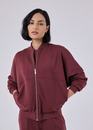 LC Jacket All-Around Lounge Jacket Dark Burgundy