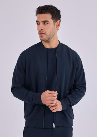 LC Jacket Men's All-Around Lounge Bomber Dark Navy