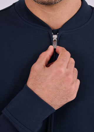 LC Jacket Men's All-Around Lounge Bomber Dark Navy