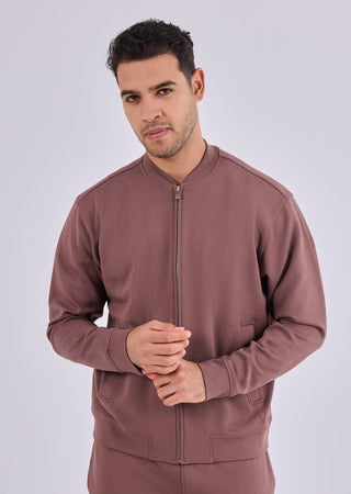 LC Jacket Men's Bomber Jacket Tawny Rust