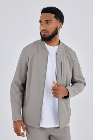 LC Jacket Mens Reform Lightweight Jacket Pebble Grey