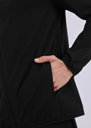 LC Jackets Men's Zip Through Jacket Black