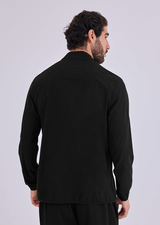 LC Jackets Men's Zip Through Jacket Black