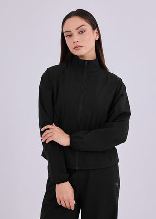LC Jackets Women's Zip Through Jacket Black
