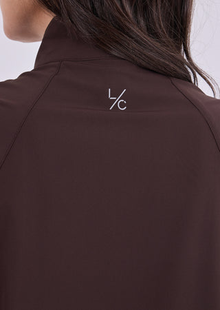 LC Jackets Women's Zip Through Jacket Dark Cocoa