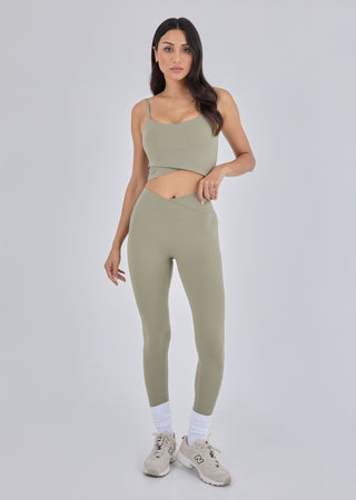 LC Legging All Day Wrap Waist Legging Full Length Abby Stone