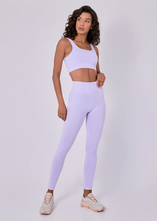 LC Legging Seamless Rib Leggings Lilac Thistle