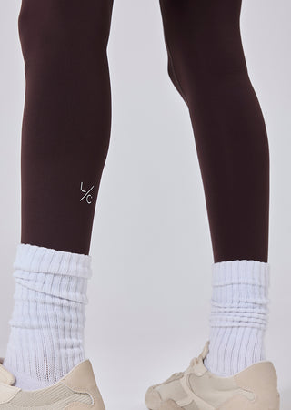 LC Legging Women's Flexluxe Legging Full Length Dark Cocoa