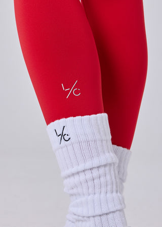 LC Legging Women's Legging 7/8 Vivid Red