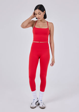 LC Legging Women's Legging Full Length Vivid Red