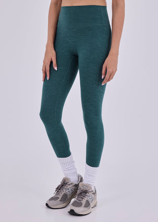 LC Leggings Women's Classic 7/8 Legging Teal Marl