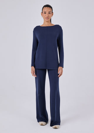 LC Long Sleeve Top Women's Long Sleeve Top Dark Navy