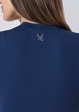 LC Long Sleeve Top Women Skin Touch Long Sleeve Top Dark Navy