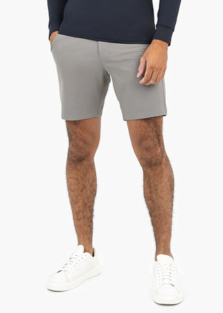 LC Shorts Men's Shorts Classic Fit - 8"R Pebble Grey