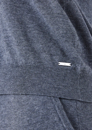 LC Men's Polo Top & Jogger Set Grey Marl