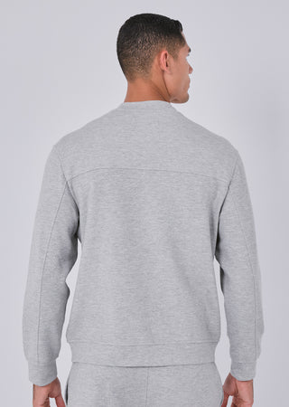 LC Mens All Around Lounge Bomber Grey Marl