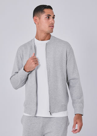 LC Mens All Around Lounge Bomber Grey Marl