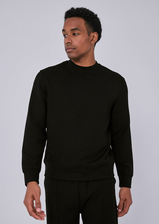 Men's Crew Neck Sweatshirt Black