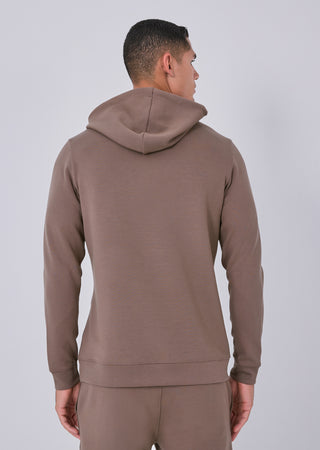 LC Mens All Around Lounge Hoodie Walnut