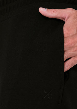 LC Mens All Around Lounge Straight Leg Pant Black