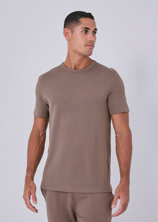 LC Mens All Around Lounge Tee Walnut