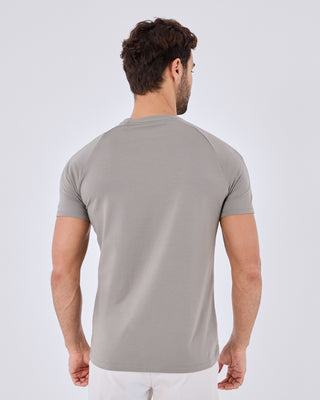 LC Mens Essential Tee Pebble Grey