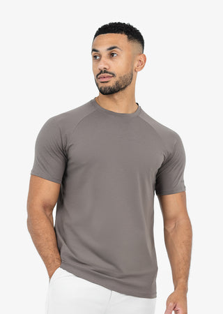 LC Mens Essential Tee Silver Mink