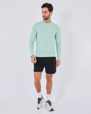 LC Mens Hybrid Active Long Sleeve Top Fresh Mint