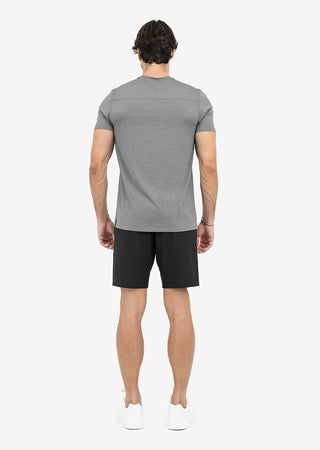 LC Mens Hybrid Active Tee Style Grey marl