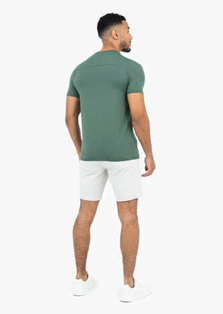 LC Mens Hybrid Active Tee Style Khaki Green