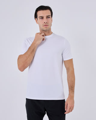 LC Mens Hybrid Active Tee White