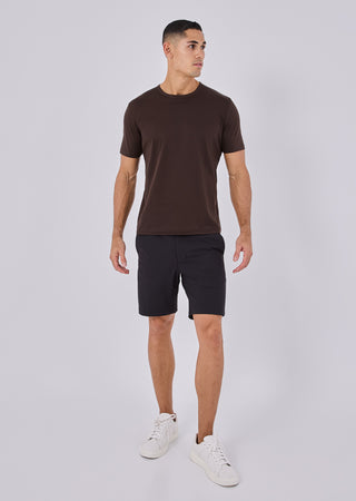 LC Mens Mercerised Tee Coffee