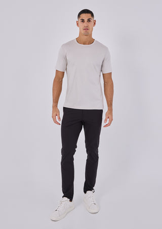 LC Mens Mercerised Tee Stone