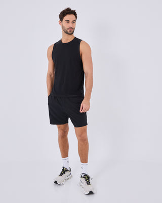 LC Mens Run Tank Black