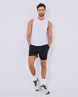 LC Mens Run Tank White