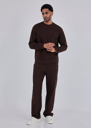 LC Oversize Sweater Oversized Sweater Unisex Dark Cocoa