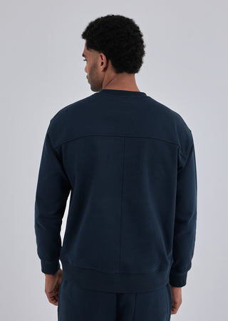 LC Oversize Sweater Oversized Sweater Unisex Navy Pewter