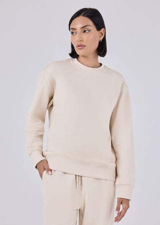 LC Oversize Sweater Unisex Oversized Sweater Ecru