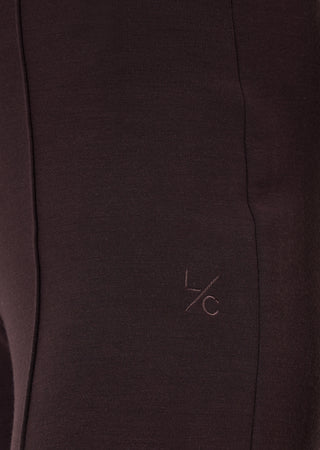 LC Pant Effortless Wide Leg Pant Dark Cocoa